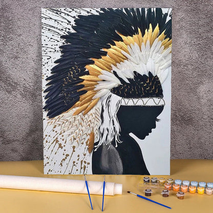 Acrylic Paint By Numbers Modular Picture With Paint Drawing On Canvas Adults Handpainted Gift Wall Art Painting Home Decor