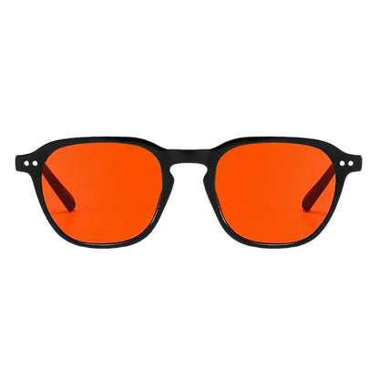 Fashion Square Round Sunglasses Men Women Brand Designer Retro Sun Glasses Male Female Small Frame Vintage Rivet Oculos De Sol