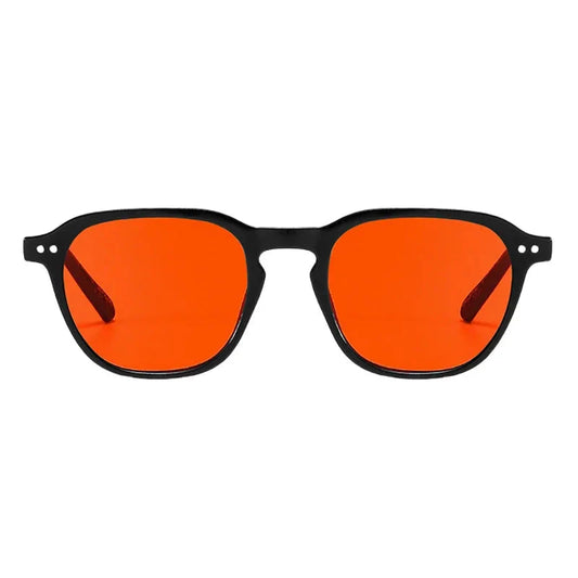 Fashion Square Round Sunglasses Men Women Brand Designer Retro Sun Glasses Male Female Small Frame Vintage Rivet Oculos De Sol