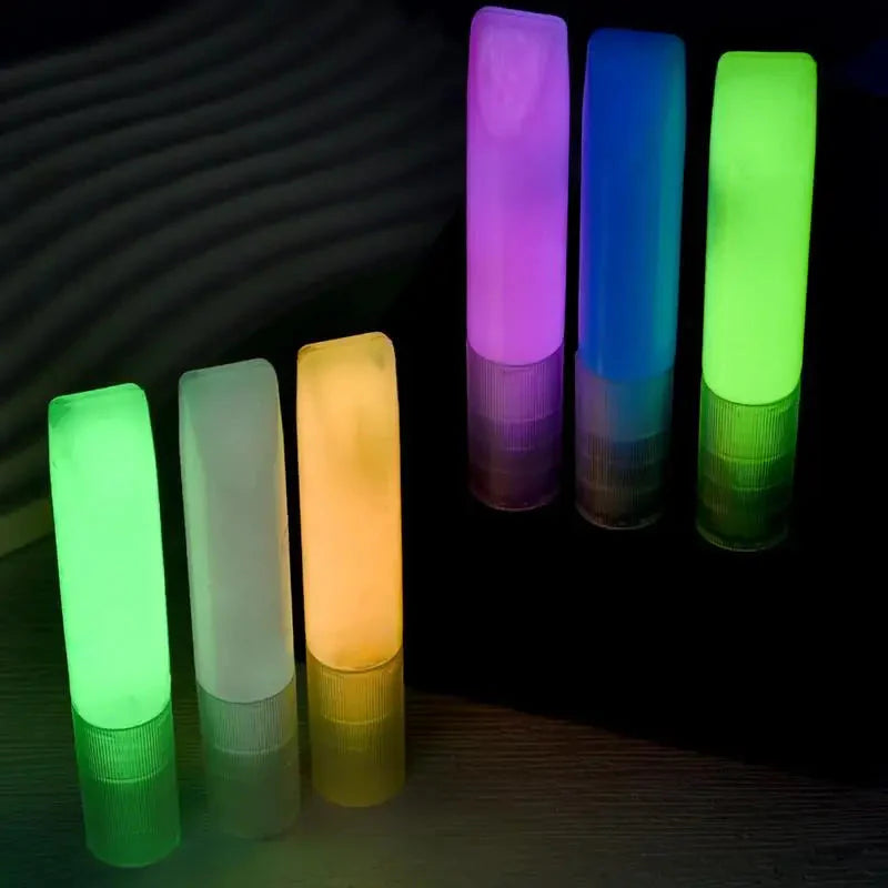 6ml/pc Luminous Pigment Paint Bright Fluorescent Paint Glow In Dark Acrylic Painting Water Color Artwork Party
