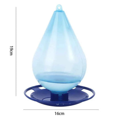 New Bird Flower Shaped Hanging Bird Feeder Birdbath For Garden Outdoor Decor,Yard Farm Supplies, Hummingbird Feeder Supplies