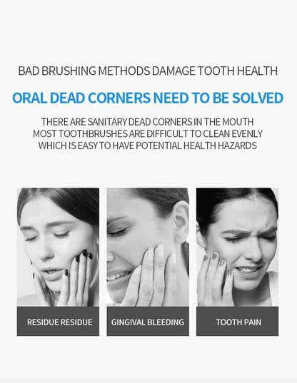 Sonic Electric Toothbrush for Men and Women Adult Household Non Rechargeable Soft Hair IPX6 Waterproof