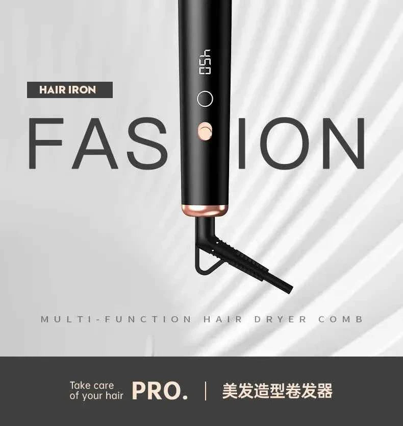 IN STOCK 5-in-1 Tube Changing Curling Iron Straight Curling Dual-purpose 32mm Large Wave Household Multi-function Curling Iron