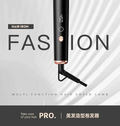 IN STOCK 5-in-1 Tube Changing Curling Iron Straight Curling Dual-purpose 32mm Large Wave Household Multi-function Curling Iron