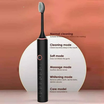 Xiaomi Youpin Sonic Electric Toothbrush USB Fast Charging Toothbrush Smart Timer Rechargeable Toothbrushes Replacement Heads Set