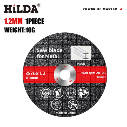 1-30PCS 76mm Metal Cutting Discs Sanding Grinding Cut Off Circle Wheels Saw Blades Discs for Electric Angle Grinder Accessories