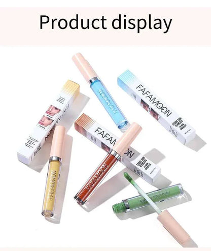 7-color Concealer Eye Dark Circles Red Spots Acne Marks Cover Liquid Concealer Face Foundation Correcting Skin Color Cosmetics
