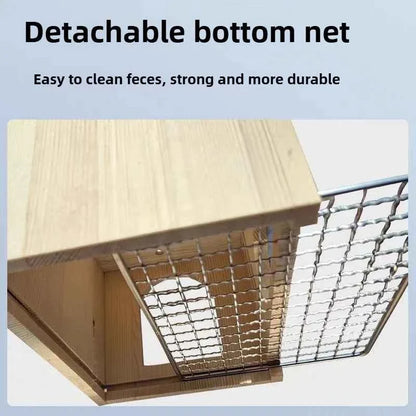 Hanging Bird Nests Breathable Hatching Bird's Wooden House Pet Supplies Swallow Finch Squirrel Small Birds Animals Nests Box