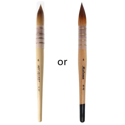 Handmade Hair Artist Watercolor Paint Brush For Watercolor Art Supplies