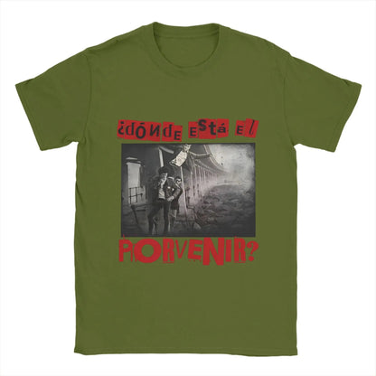 Men Eskorbuto Maldito T Shirts   Retro   Pure Cotton Clothes Vintage Short Sleeve O Neck Tee Shirt Gift Idea T-Shirts