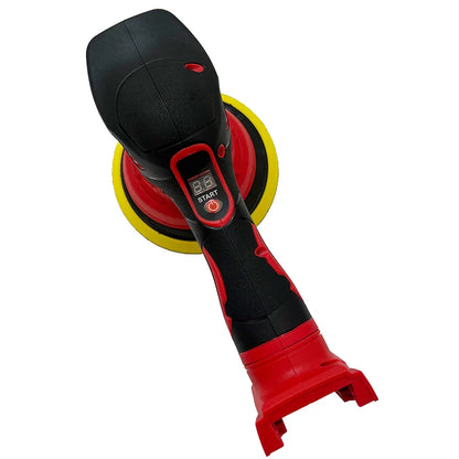 Fit Milwaukee Cordless Polisher 8 Gears Digital Display Electric Polisher Auto Car Waxing Polishing Machine For 18V 20V Battery