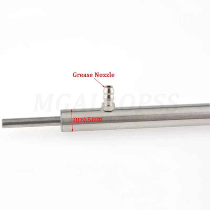 RC Boat L10/13/15/20/25/30/35cm Length Stainless Steel Tube+Grease Nozzle+4mm Stainless Steel Shaft for RC Electric Racing Boat