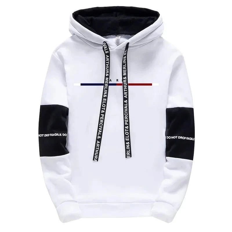 Paris Fashion Hoodies for Men High Quality Hooded Long Sleeve Sweatshirts All Season Daily Casual Sports Pullover Men's Clothes