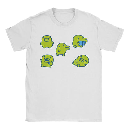 Men T-Shirts Tamagotchi Mametchi Fashion Cotton Tee Shirt Short Sleeve  T Shirt Crewneck Clothing Party