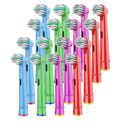 20/16/8/4PCS EB-10A/EB10-X Soft Bristle Kids Toothbrush Head Compatible For Oral b