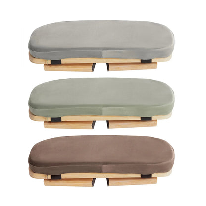 Portable Meditation Stool，Folding Kneeling Stool，Comfortable Sponge Cushion，for Yoga Bench, Prayer Bench, Floor Seat