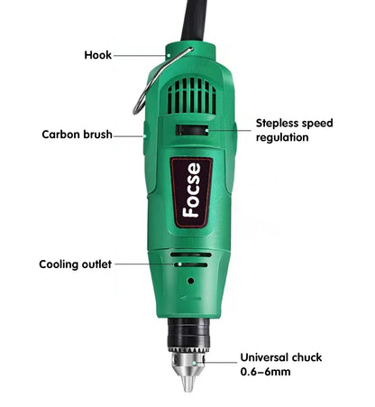 Dremel 260W Power Engraver Electric Mini Drill Tool Variable Speed Engraving Pen Grinding Machine Accessories