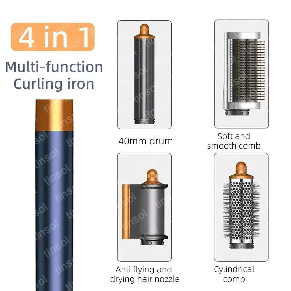7-in-1 multifunctional curling iron  hair dryer and straightener set, styling tool that allows salon-quality styling at home