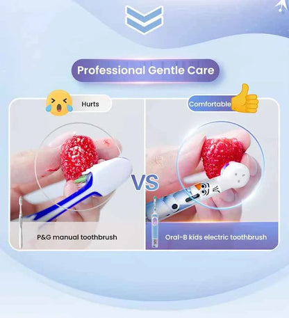 Oral-B Kids Electric Toothbrush Oral B D103 Marvel's Spiderman Frozen , Soft toothbrush bristles for Kids 3+