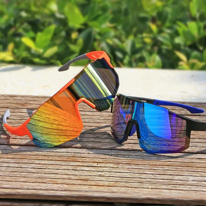 2025 Sports Sunglasses for Women Men Outdoor UV Protection Windproof Glasses Cycling Glasses Off-Road Motorcycle Bike Goggles