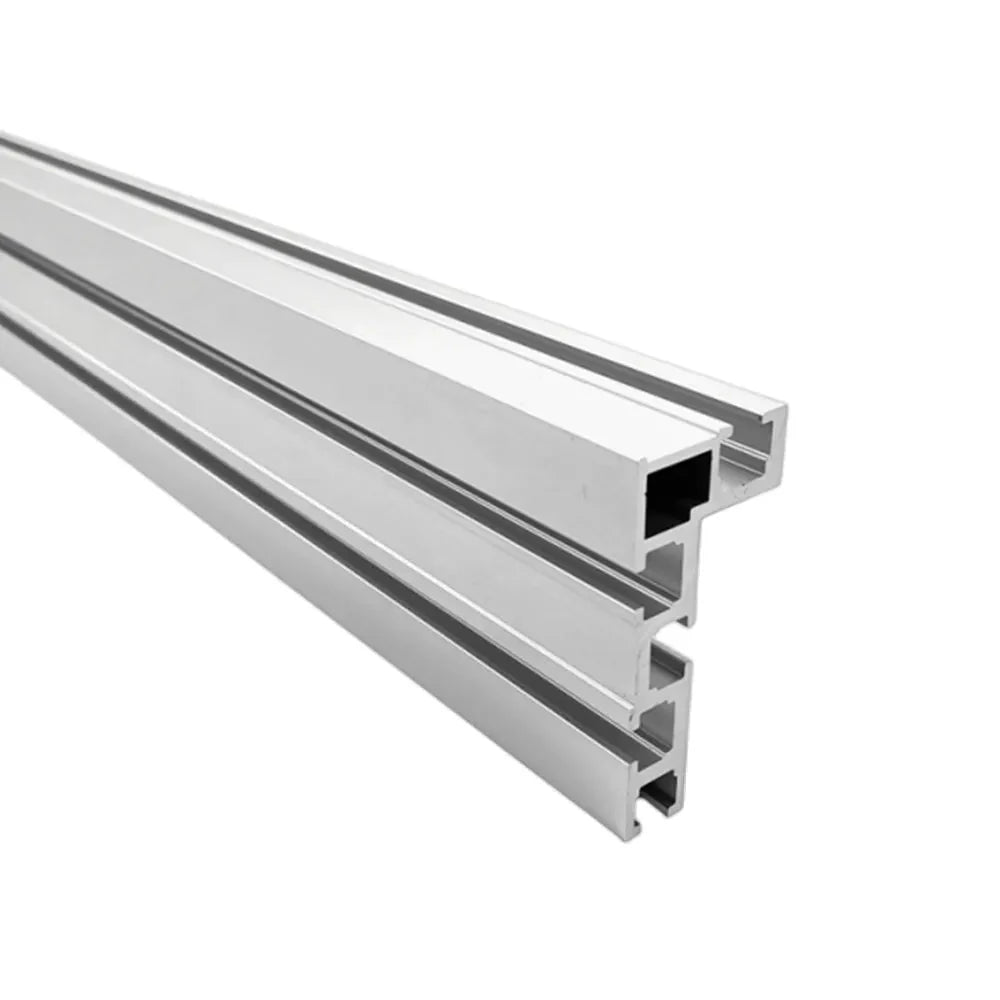 Router Table Fence Aluminum Multi T-Track Table Saw Profile Fence Woodworking T-Slot Miter Track Connector and Fence Stoppe