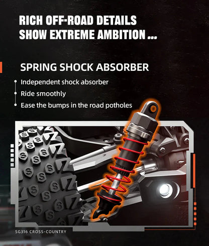 ZLL SG116 MAX 1:16 High Speed Drift Racing Car 80KM/H 4WD Off-Road Drift Remote Control Car SG316 Max Brushless Motor RC Car
