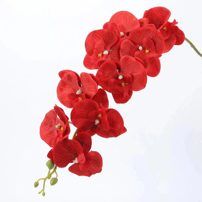 1Pcs Butterfly Orchid Artificial Flowers Orchid Phalaenopsis Fake Flowers Party Home Decor Garden Wedding Decoration Accessories