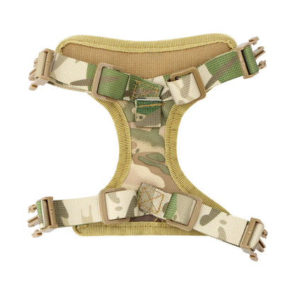 Tactical Cat Harness Adjustable Puppy Vest For Military Small Dogs Harnesses withControl Handle Walking Training Cat Accessories