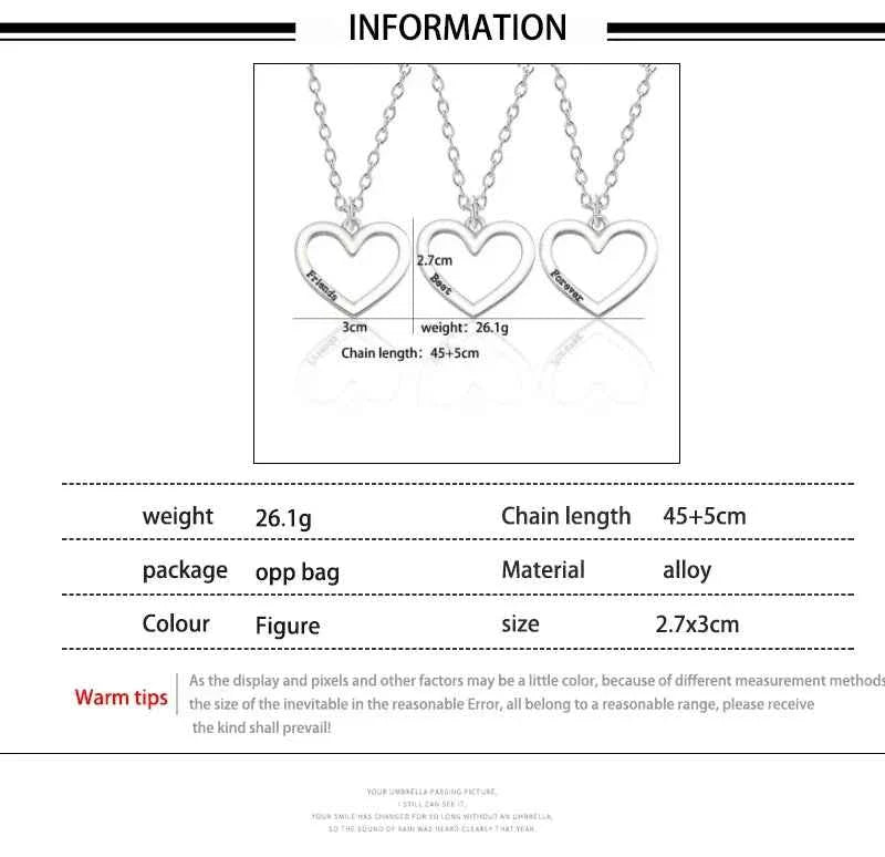 New Best Friends Necklace For Women Girls Broken Heart Puzzle Musical Note Pendant Necklaces BFF Friendship Forever Jewelry Gift