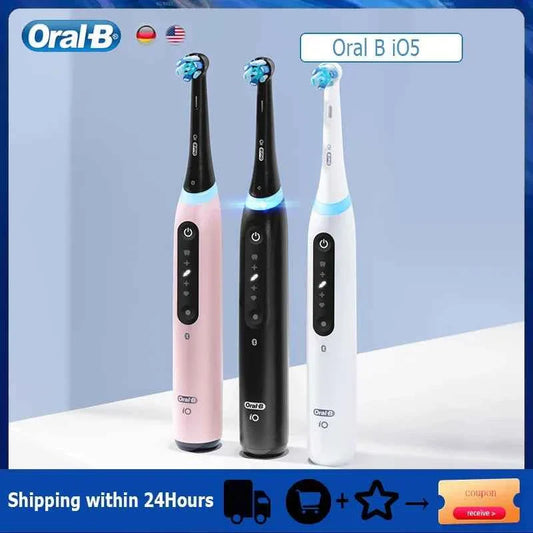 Oral B Electric Toothbrush IO Series Rechargable Waterproof Smart Rotating Timing Electronic Tooth Brushes iO4 iO5 iO7 iO9