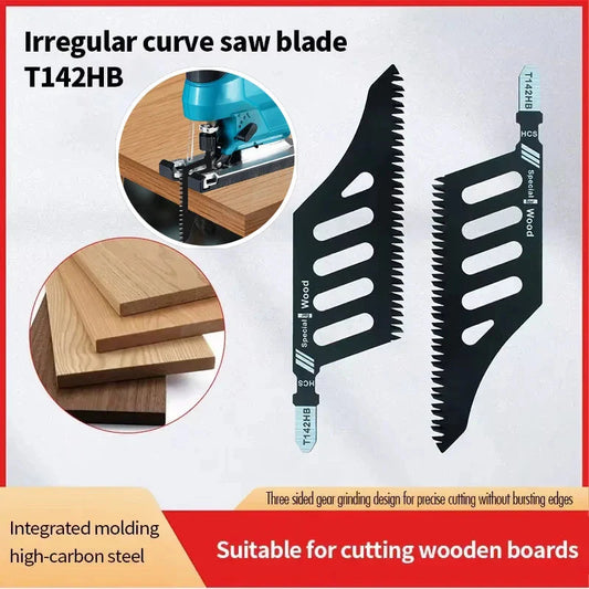 T-shank Jigsaw Heavy Duty Scroll Saw Blades Multi Tool Blades Cutting Fine Coarse Teeth Fit Chainsaw Tool Irregular Accessories
