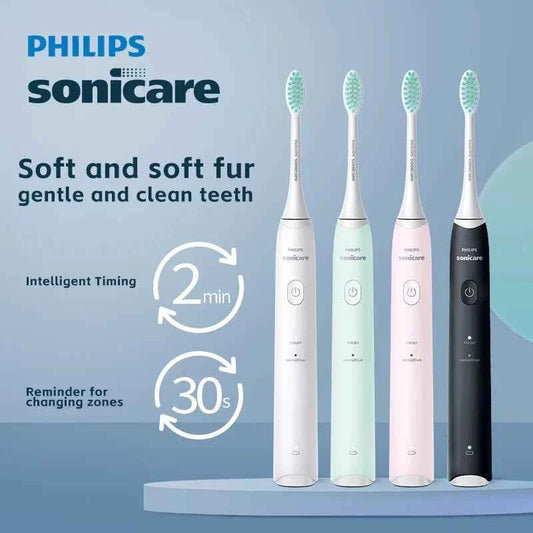 PHILIPS Sonicare HX2421 Electric Toothbrush Two Modes Teeth Gentle Deep Cleaning Oral Cavity Care Gum Health Care Tooth Brush