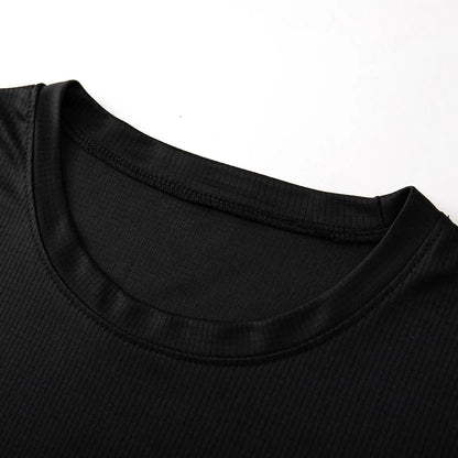 Summer Mens Quick Dry Running Bodybuilding Shirts Sport Gym t Shirt Men Short Sleeve Fitness Tops Oversized t-Shirt Jersey