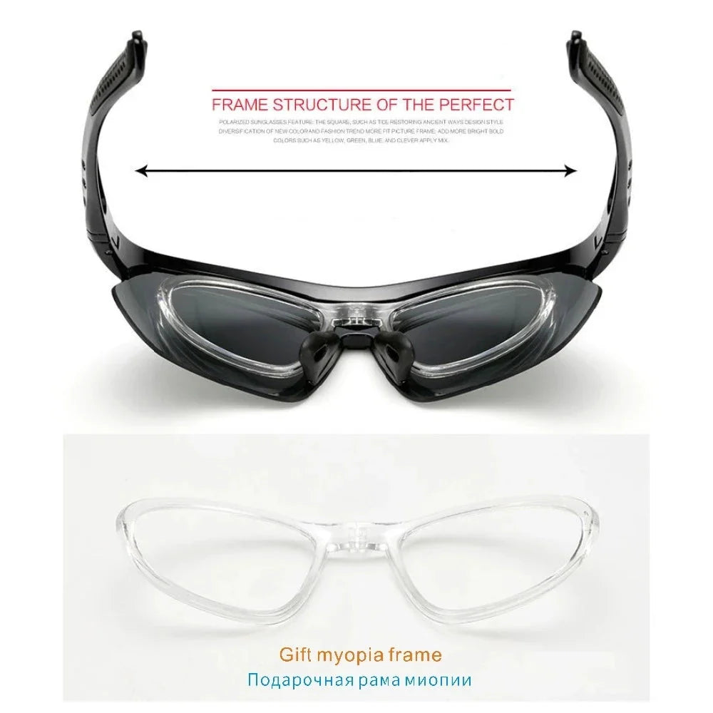 Cycling Sunglasses Sports Men Glasses Road Bicycle Glasses Mountain Bike Riding Protection Goggles Eyewear Women Sun Glasses