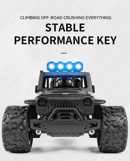 RC Off road Truck 1/16 4WD RTR Durable Beginner All Terrain RC Car High Speed 20Km/h Remote Control Monster Truck Adult Gift Toy
