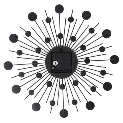 DIY Modern Design Large Wall Clock Quartz Movement Hanging Circle Decor Battery Powered Jeweled Artistic Clock for Living Room
