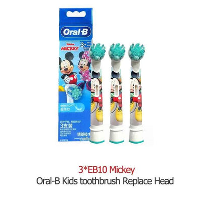 Oral B Children Electric Toothbrush Heads Frozen Utral Soft Tooth Brush Heads Round Brush Heads 2/3/4 hedas for 3-12 years old