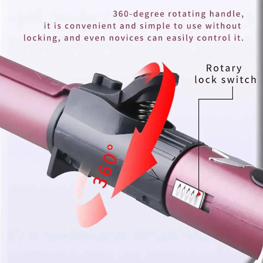 Kemei Professional Hair Curler Hair Curling Iron Wand Ceramic Tourmaline long Barrel Dual Voltage 100-240V Hair Waving Style Too