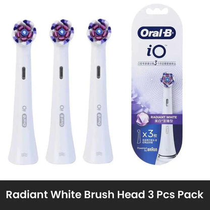 Original Brush head for Oral B iO 2/3/4/5/7/8/9 Electric Toothbrushes Designed for Teeth Deep Clean Remove Tooth Stains