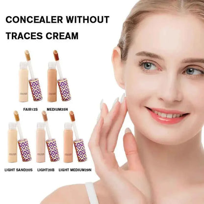 Moisturizing Liquid Foundation Covering Black Circles Blemishes Acne Marks Spots Oil-control Concealer Cream Waterproof Makeup