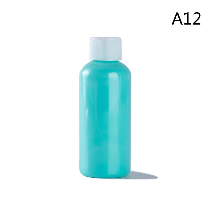 60ml/bottle acrylic paint 24Colors DIY Handmade Graffiti Bearbrick Statue Coloring Pigment Professional Paint Liquid Art Supplie
