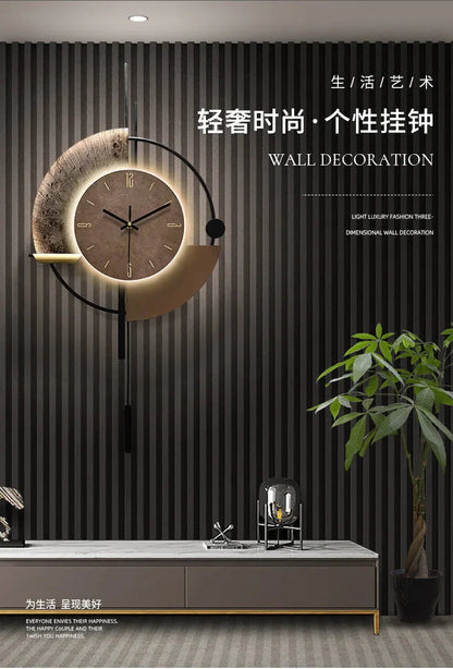 Voice Control Artist of Life Optional Luminous House Clock