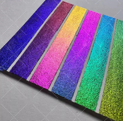 30 Color Conventional Color-changing Pearlescent Pigment Hand-painted Water Color Creation Calligraphy Painting Art Pigment