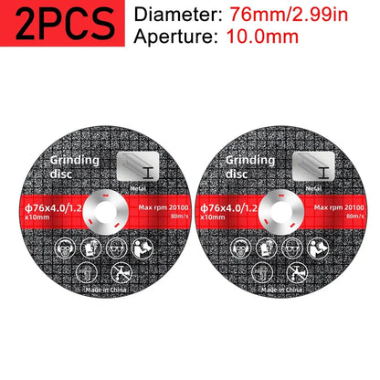 1-20PCS 76mm Saw Blade Electric Grinding Cutting Disc Rotary Tool Metal Cutter Power Wood Cutting Electric Grinder Accessories