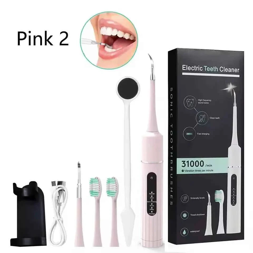 Sonic Electric Teeth Cleaner Dental Calculus Remover Whitening Waterproof Tartar Oral Care Sonic Toothbrush