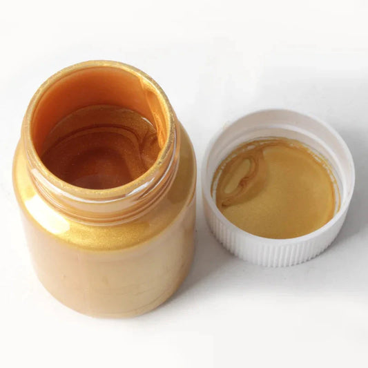 Metallic Acrylic Paint Waterproof, Statue Coloring Hand-painted Art Graffiti Gold/Silver Watercolor Pigments