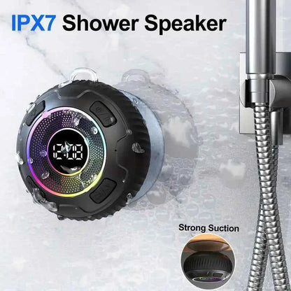 2026 Wireless Speaker S5 IPX7 Waterproof ENC Speakers IPX7 Waterproof Built-in Mic 10 hours Bluetooth Shower Speakers subwoofer