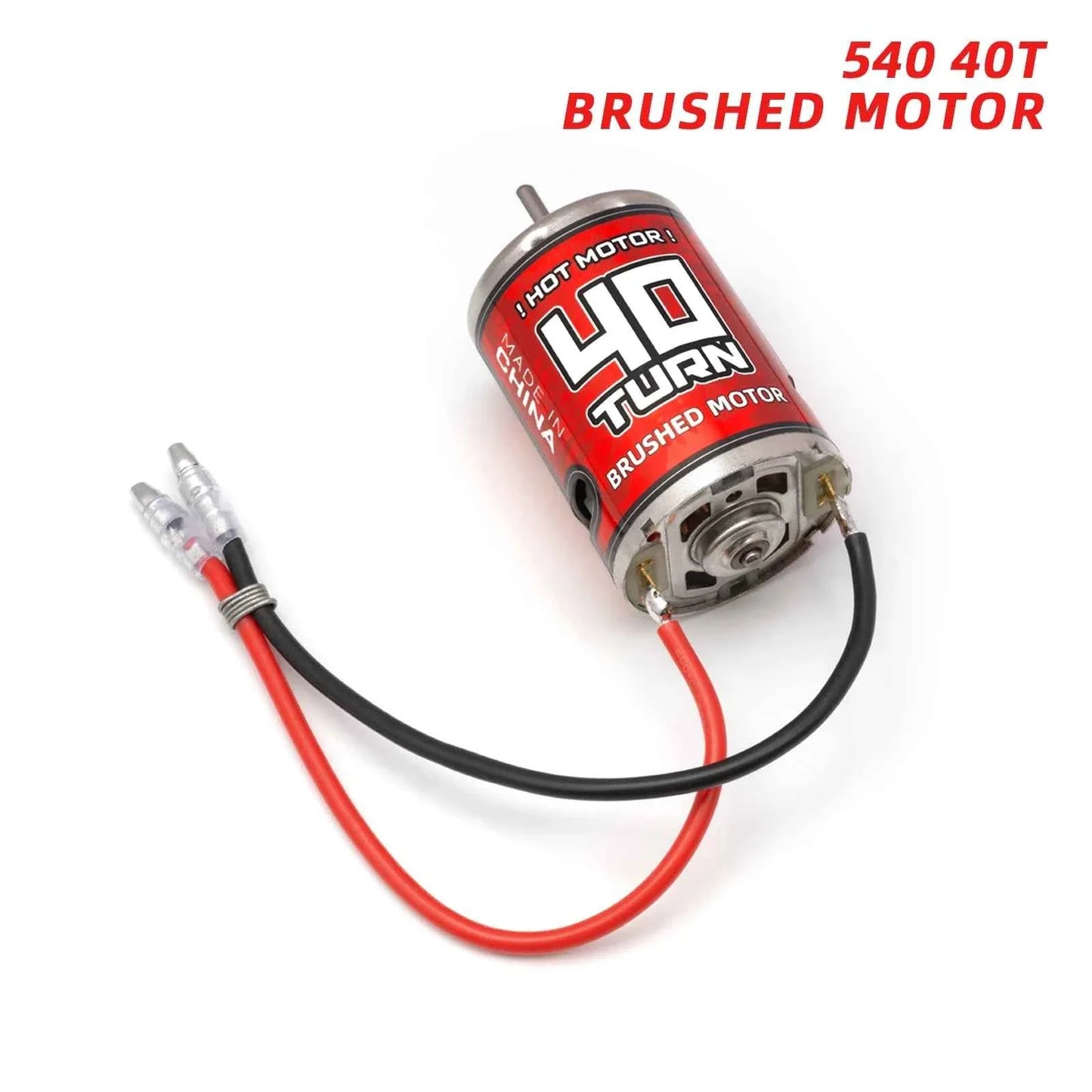 RC 540 Brushed Motor 12T-75T ESC 60A Speed Control Combination Set Climb Drift Racing Waterproof for 1/10 RC Cralwer Car/Boat