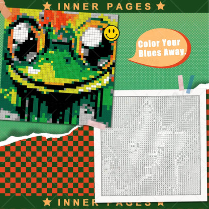 NUMBER PUZZLE COLOR BY NUMBER Coloring Book for Adult and Teen Featuring Relieve Stress Kill Time DIY Painting Drawing