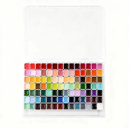 Watercolor Paint Set 98/60/48/36/24 Colors, Professional-quality art supplies for artists adult painting aketching, Non-Toxic